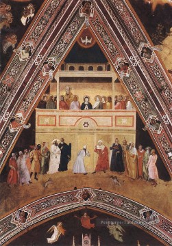  CE Tableaux - Descente du Saint Esprit Quattrocento peintre Andrea da Firenze
